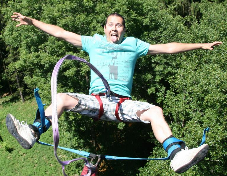 Saut à l'élastique  Hauts de Seine.